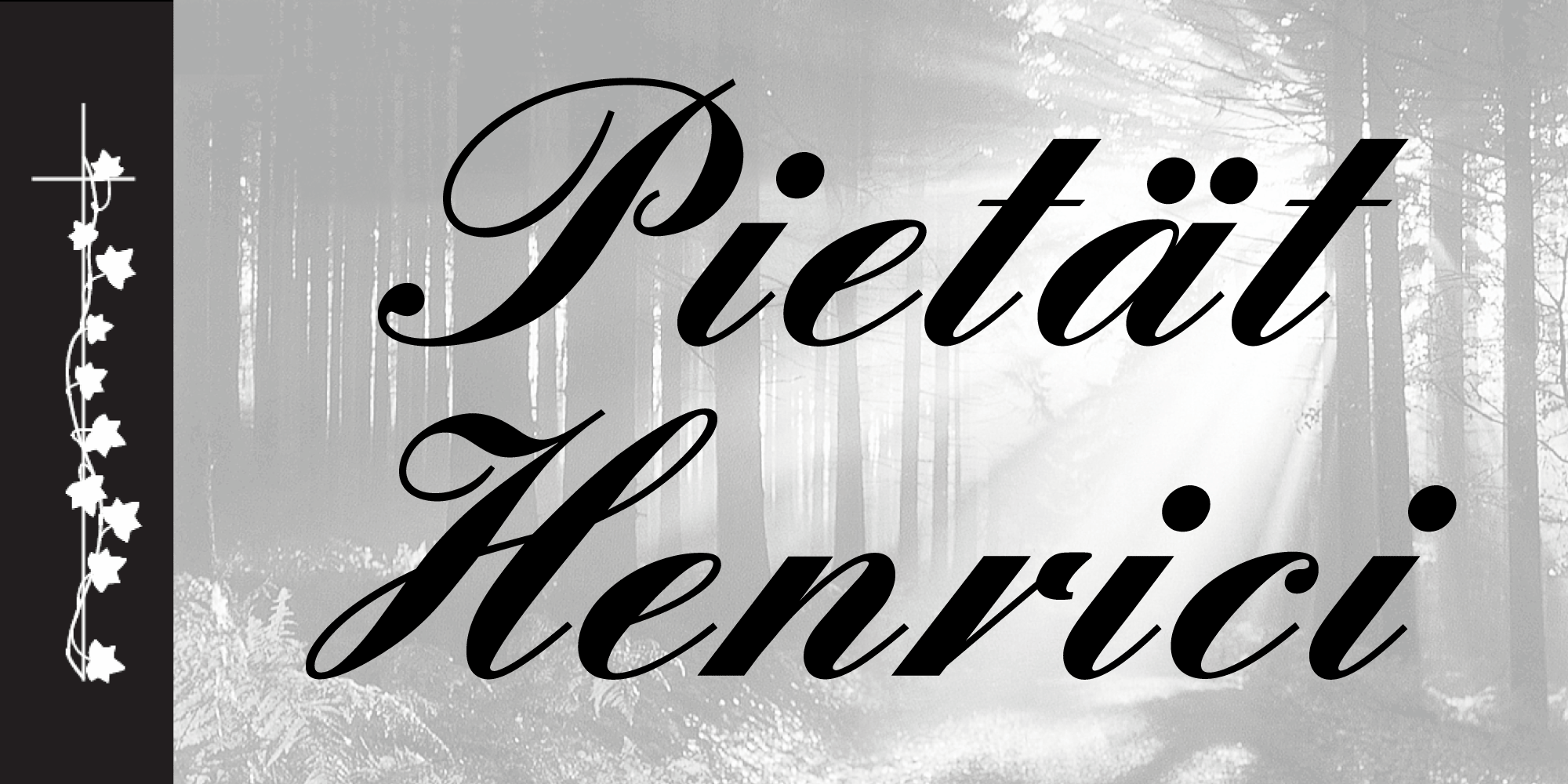 Logo der Pietät Henrici in Usingen, Bestattungsunternehmen für Urnenbestattung, Bestattungsvorsorge und weitere Bestattungsarten.